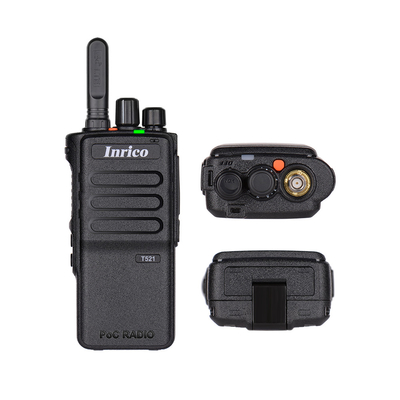 Купить INRICO T521 POC Дальний двусторонний радиоприемник Мобильный ваки-таки 3W динамик 2.8' сенсорный дисплей Дальний контакт онлайн изготовление