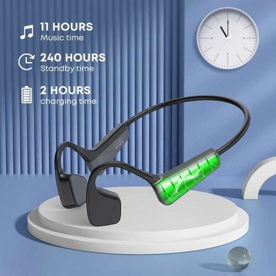 Купить Открытые наушники аксессуары для двухстороннего радио Легкие и удобные водонепроницаемые Bluetooth наушники костной проводности онлайн изготовление