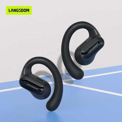 Купить Langsdom True беспроводные Bluetooth наушники аксессуары для двухстороннего радио 700mah емкость батареи беспроводные Bluetooth наушники с частной плесенью онлайн изготовление