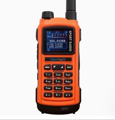 Купить SenHaiX 8800 5W UHF VHF Walkie Talkie with 128 Channels онлайн изготовление