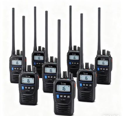 Купить Icom IC-M85UL VHF Marine Radio Walkie Talkie с 16 каналами хранения и рабочей температурой -20C ~ +60C для опасных мест онлайн изготовление