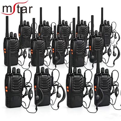 Купить Baofeng BF-888S Plus UHF Walkie Talkie с дальностью действия 3-5 км онлайн изготовление