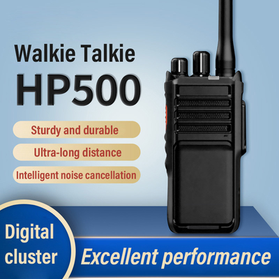 Цифровое двустороннее радио HP500 GPS Bluetooth UHF VHF Профессиональное DMR портативное двустороннее радио Walkie Talk