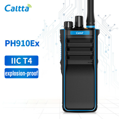Цифровое двухстороннее радио PH910EX черное ручное взрывостойкое IP68 водонепроницаемое и пылестойкое профессиональные радиопередатчики