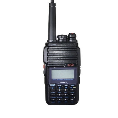 Длинный диапазон VHF UHF охранный голос FM портативный охранный ветер-телефон передатчик M-UV3 8 Вт