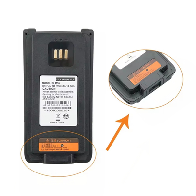 Аккумулятор BL2016 Заменяющий аккумулятор для PD985 PD985U Walkie Talkie Двусторонний радиоаккумулятор