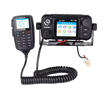 TM-7700D LTE WCDMA GSM IP Network POC Двухдиапазонное мобильное радио с GPS Black Ce Tlf Mobile Tec
