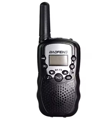Аналоговый 2 Way Long Range ручной Уф радиолицензия бесплатно Mini BF-T3 Kids BaoFeng T3 Walkie Talkie