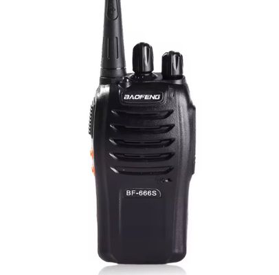 Baofeng BF-666S Uhf Radio Walkie Talkie 16CH Аналоговое двухстороннее радио портативное FM-интеркомовое устройство 400-470MHz