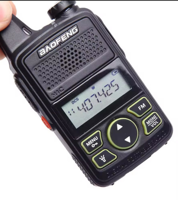 Bf-T1 2W 2km 5km дальность USB перезаряжаемый мини ручной Baofeng Walkie Talkie Для ресторана