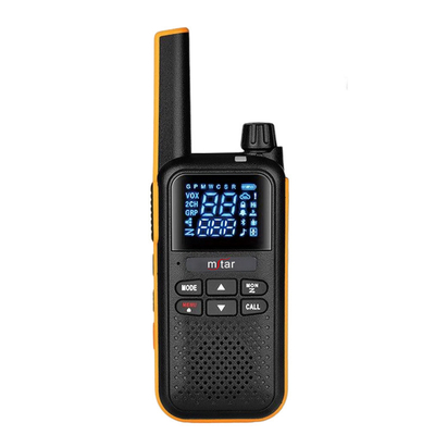 AT-101 Без магнитного рога Bluetooth Удобное заряжание Дальний проход Walkie Talkie
