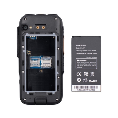 INRICO S100 POC Длинноугольное двухстороннее радио Простая работа POC Длинноугольное двухстороннее радио с подключением NFC 4000 MAh Батарея 2.8 