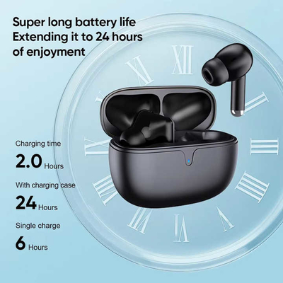 Оптовая продажа Звукоотключающие наушники Bluetooth наушники LED цифровой дисплей Air Earphone ENC беспроводные наушники в ухе наушники