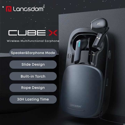 Langsdom Bluetooth Спикер аксессуары для двухстороннего радио беспроводное время задержки 41-50 мс водонепроницаемые наушники Bluetooth с чипсетом JL