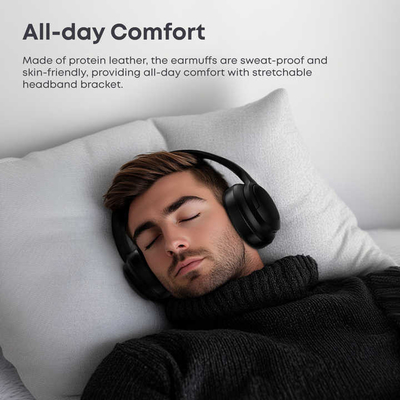 Langsdom Bluetooth Headset Accessories For Two Way Radio Travel-Friendly Accessories For Two Way Radio with Active Noise Cancellation ANC and Volume Control (Аксессуары для двухсторонних радиоприемных приспособлений для путешествий для двухсторонних радиоприемных приспособлений для двухсторонних радиоприемных приспособлений с активной шумоподавляющей системой ANC и регулировкой громкости)