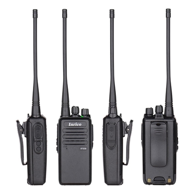 INRICO IP358 водонепроницаемое двухстороннее радио Доступ к информации членов команды с водонепроницаемым двухсторонним радио, имеющим рейтинг IP54 и 600Ω микрофонного импеданса