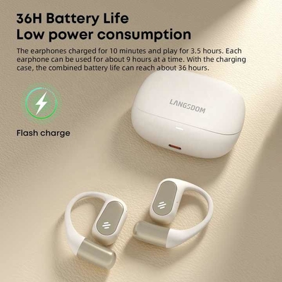Частные формы ABS костная проводимость Bluetooth наушники для Mp3 сотового телефона