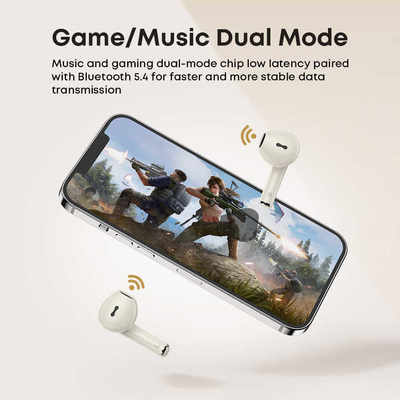 Ушные трубки и микрофоны с частной формой Bluetooth беспроводные наушники V5.3 для конечных производителей