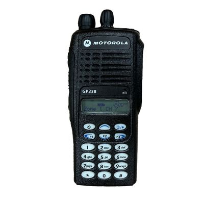 Motorola GP338 UHF VHF двухсторонняя радиостанция IPX6 водонепроницаемая 5 Вт