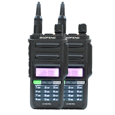 Водонепроницаемая рация IP67 VHF UHF Baofeng UV9R Pro