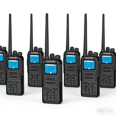 Baofeng DM-1701 DMR Walkie Talkie с прямым подключением с ультрафиолетовым двойным сегментом и цифрово-аналоговой совместимостью