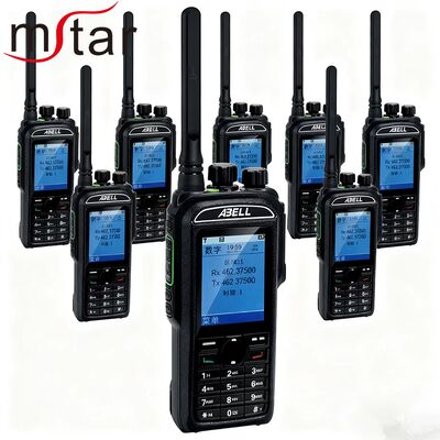 Аварийная сигнализация ABELL A780T DMR Digital Analog Walkie Talkie IP67 водонепроницаемое двухстороннее радио