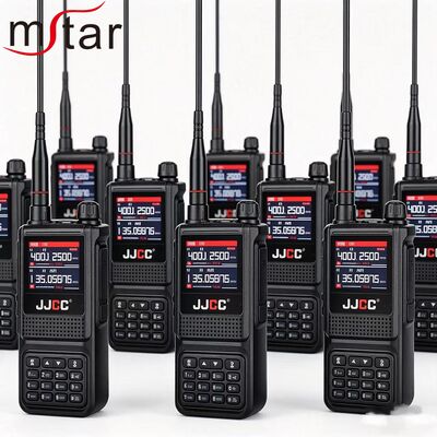 MSTAR M-UV7 Professional Full Band Walkie Talkie with Emergency Alarm and High LCD Screen