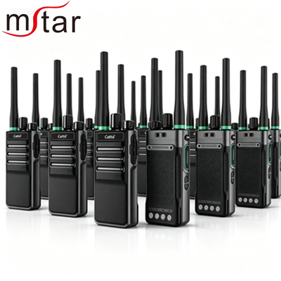Цифровое двустороннее радио PH400 с батареей большой емкости и защитой IP45 для наружного использования